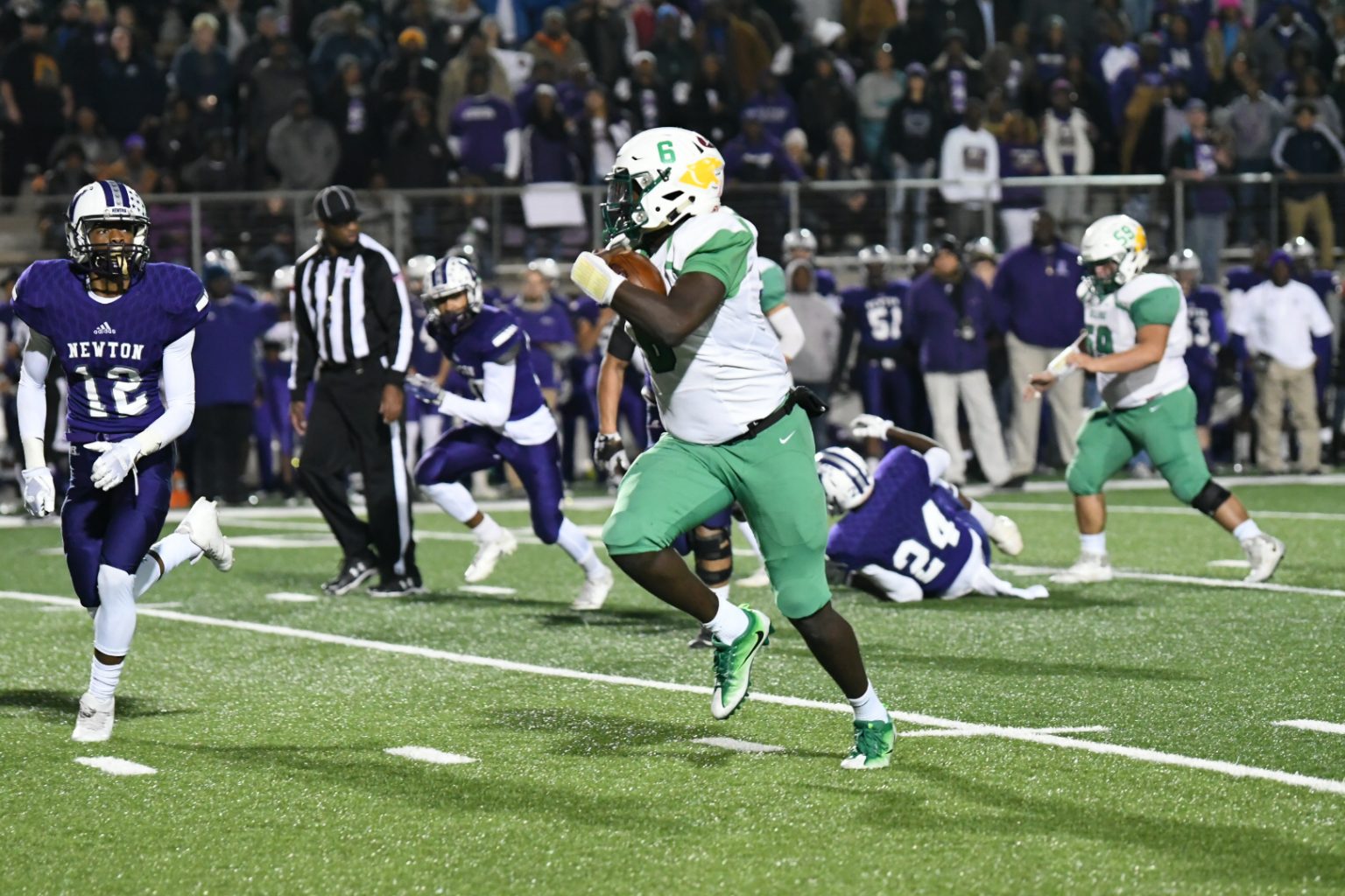 Newton Pulls Away From Boling With 5628 Win, Advances To First State Title Game Since 2014