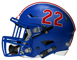 Buda Hays HS football helmet