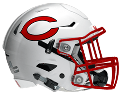 Carthage Bulldogs Helmet