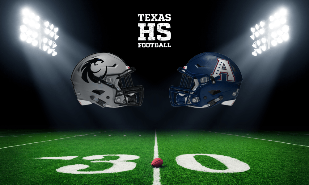 Denton Guyer vs Allen football helmets