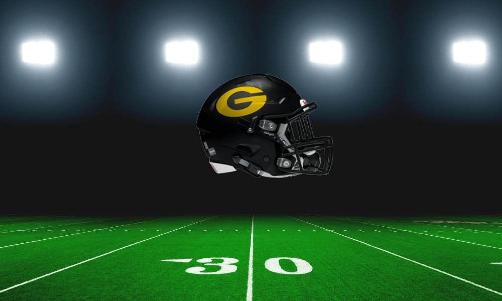 The Garland Owls/football helmet