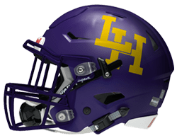 Liberty Hill HS football helmet