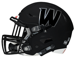 pflugerville weiss HS football helmet