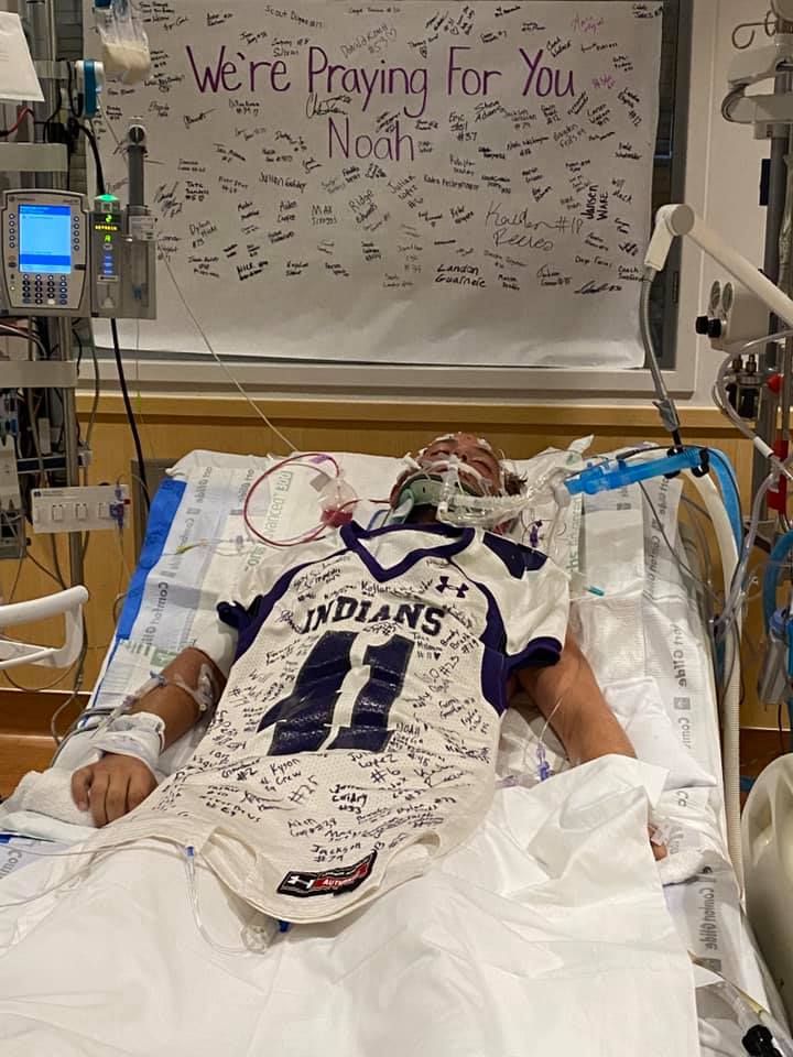 Texas high school football player paralyzed
