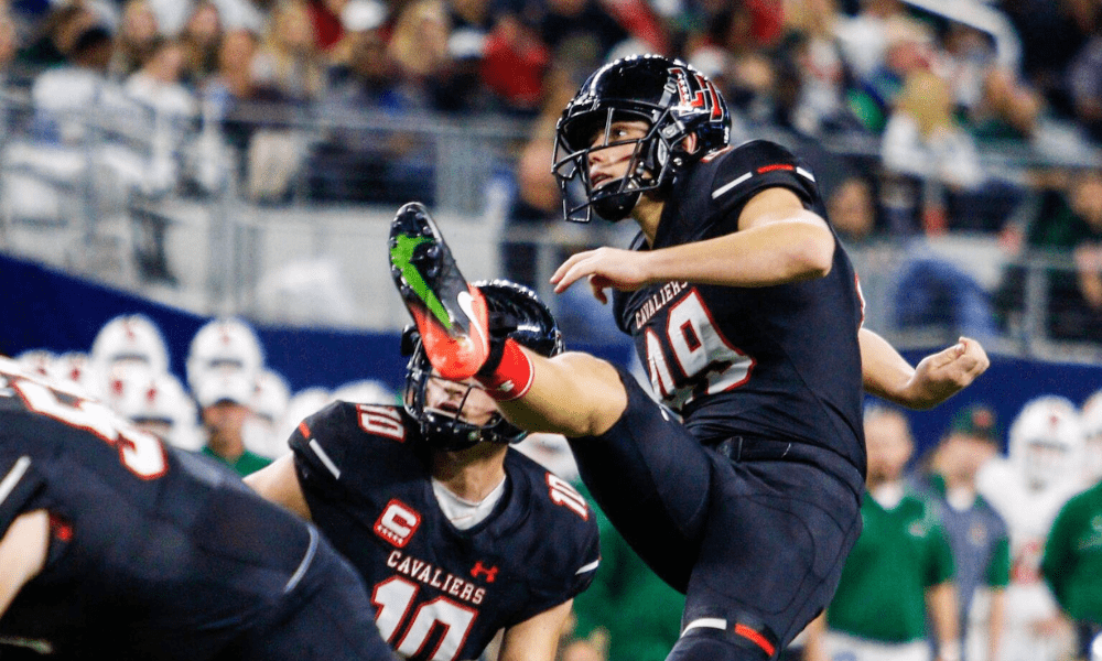 Former Texas kicker Cameron Dicker lifts the Chargers over Atlanta