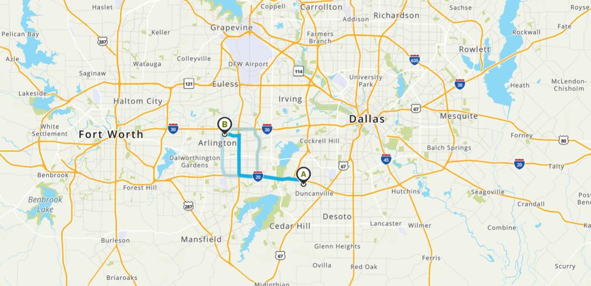 6A D I State Title Game Preview Duncanville Vs North Shore   Duncanville Map 