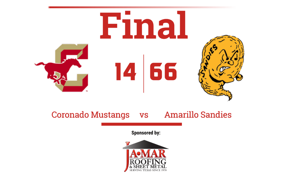 Amarillo Beats Coronado in District 2-5A Matchup