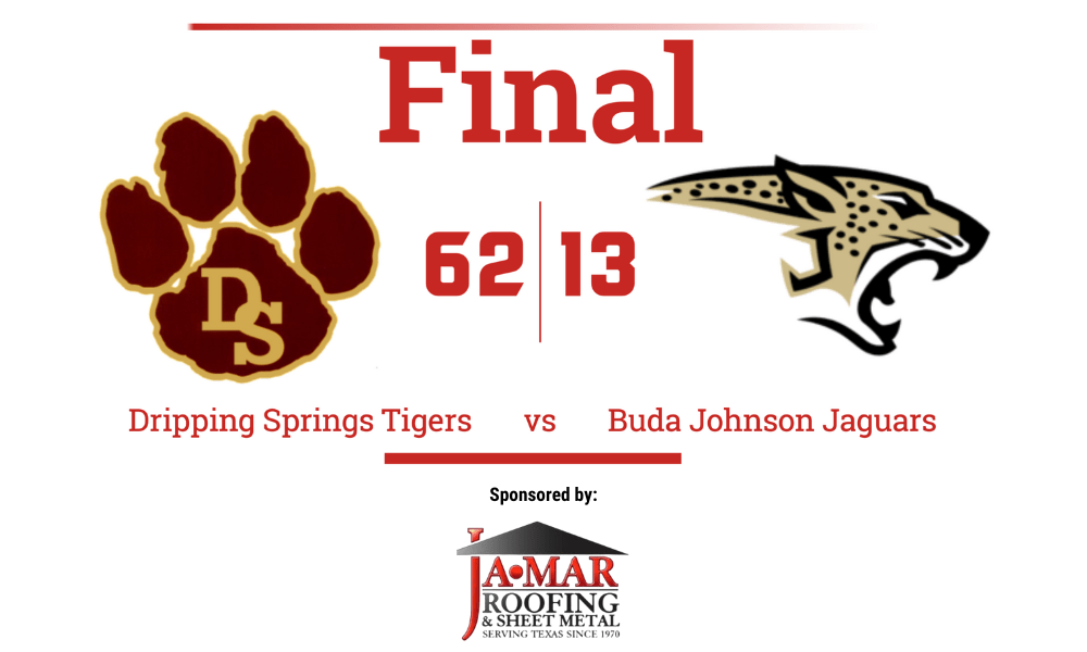 Dripping Springs Tigers vs Buda Johnson Jaguars Quick Recap