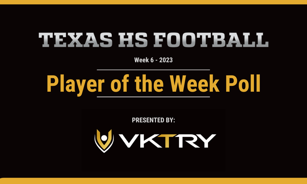 Week 6 Fan Vote Player of the Week Poll