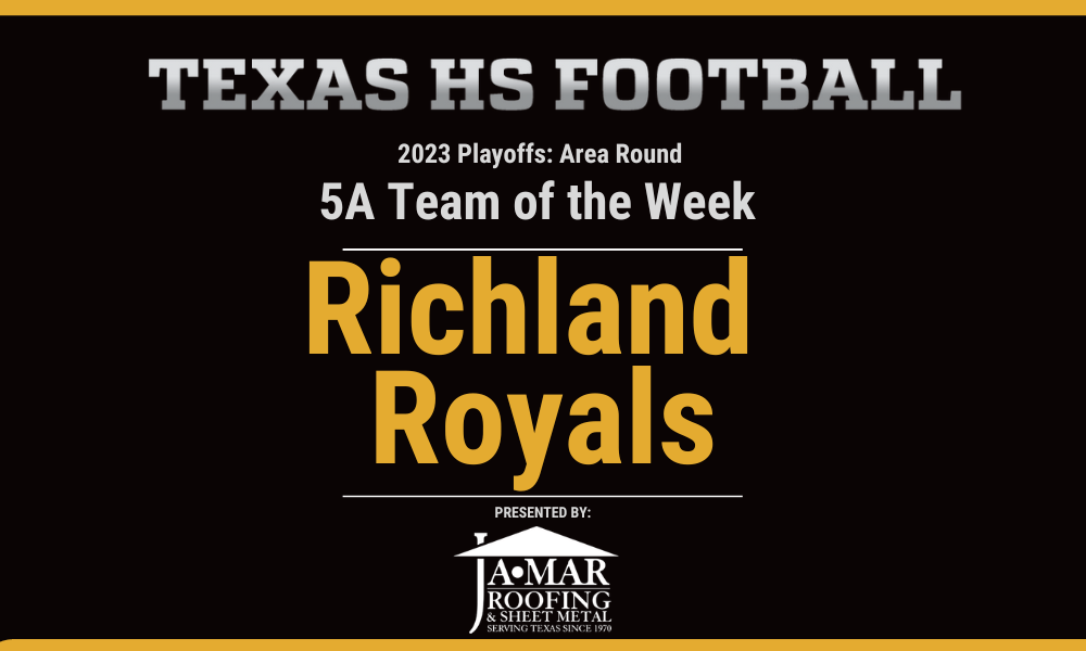 Area Round 5A Team of the Week: Richland