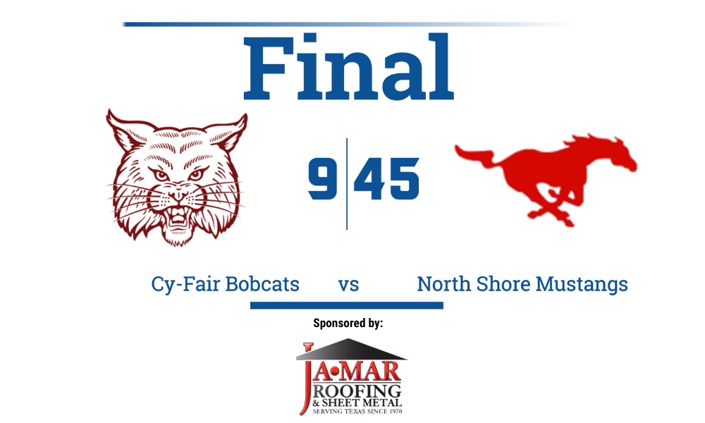 North Shore Mustangs Dominate Cy-Fair Bobcats with 45-9 Victory in Texas High School Football Playoffs