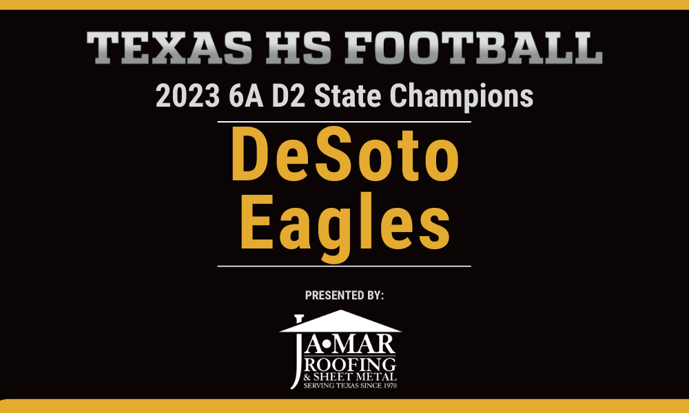 DeSoto Eagles Win 6A Division 2 Championship, DJ Bailey Named Offensive MVP