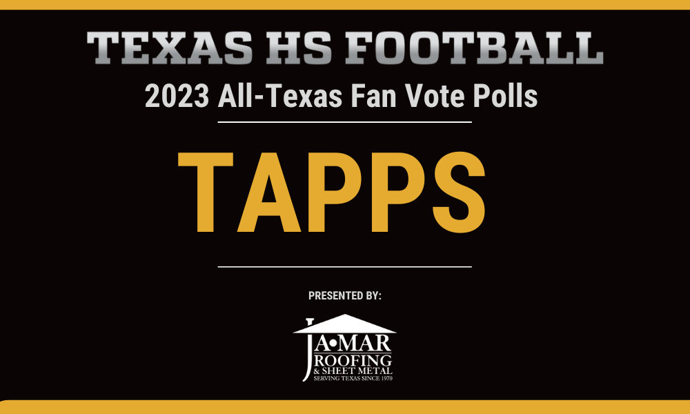 Who Should Be Voted as TAPPS Player of the Year?