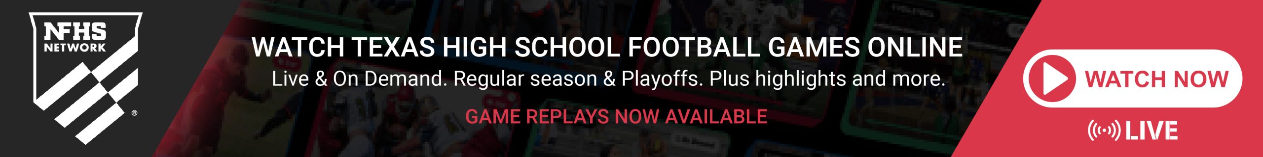 NFHS Network - Watch Texas High School Football Online