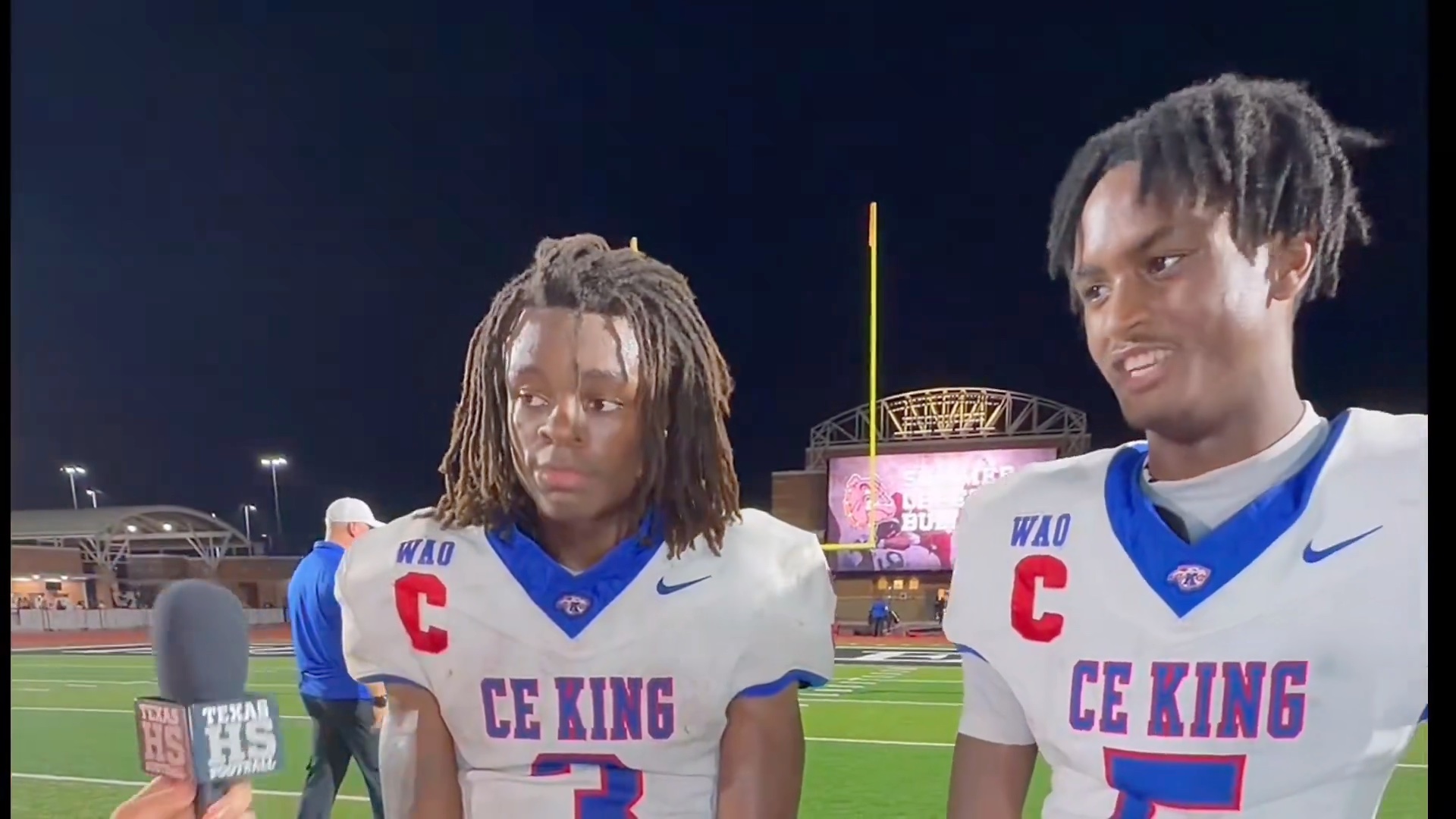 CE King Football Players Dionne Sims and Timothy Potts