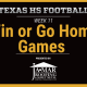best texas high school football games