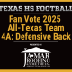 4a defensive back poll vote