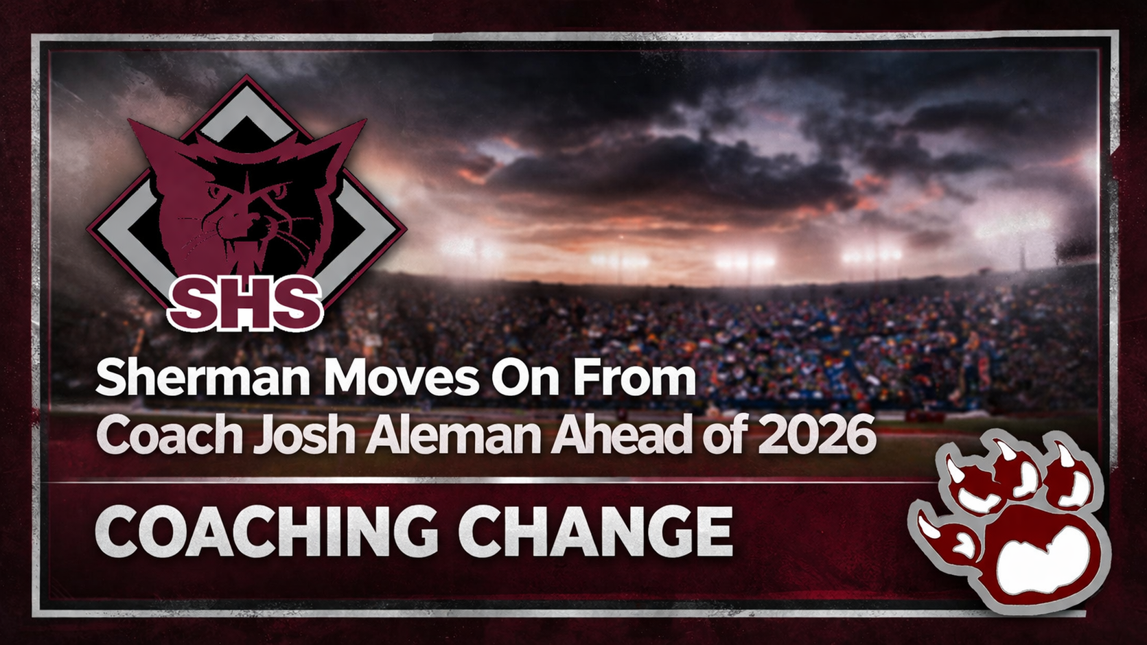 sherman tx changes coaches
