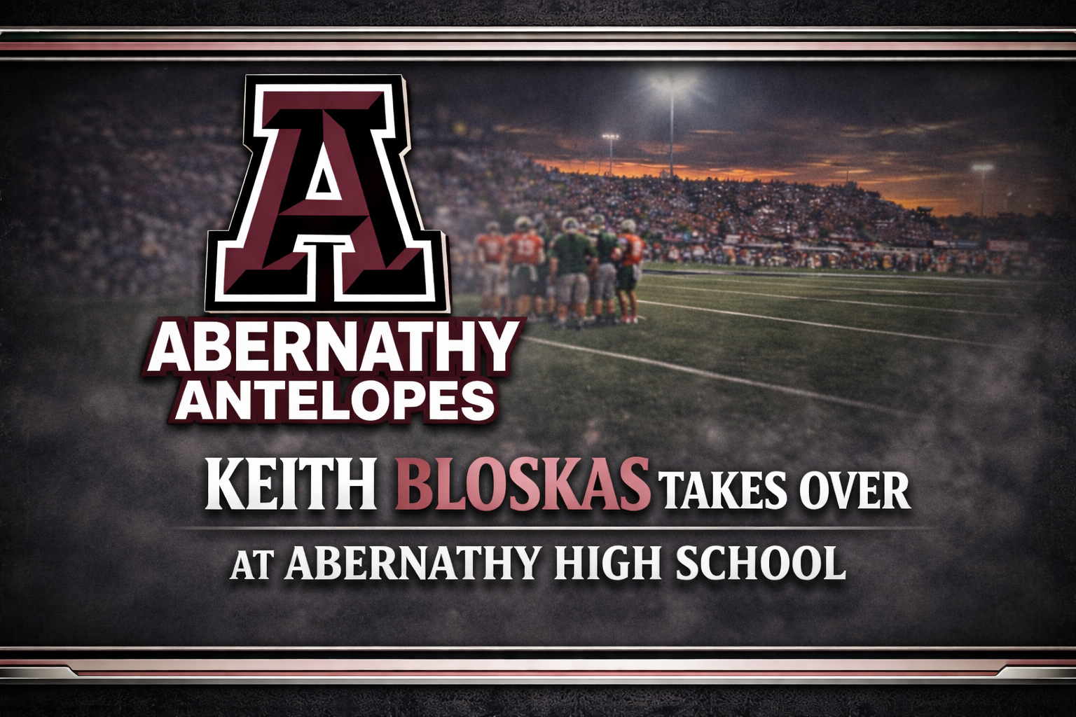 abernathy football headcoach