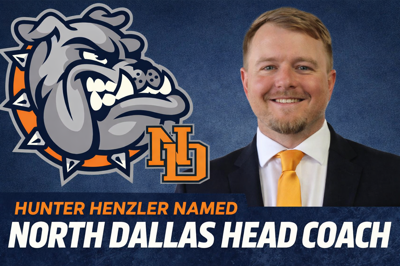 north dallas new football coach