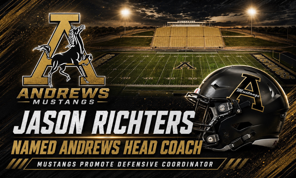 andrews texas football coach