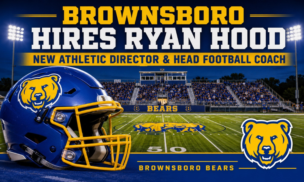 brownsboro bears new football coach