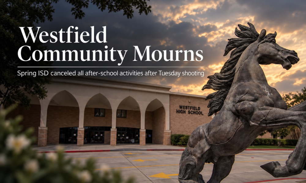 A Westfield High School student was shot and killed shortly after dismissal Tuesday. Spring ISD canceled all after-school activities and is providing counseling and additional support across the district.
