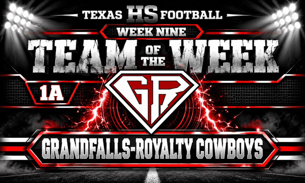 Eighteen-point underdogs? Not a problem! Grandfalls-Royalty stunned previously unbeaten Balmorhea 69-28 to earn our 1A Team of the Week honors!