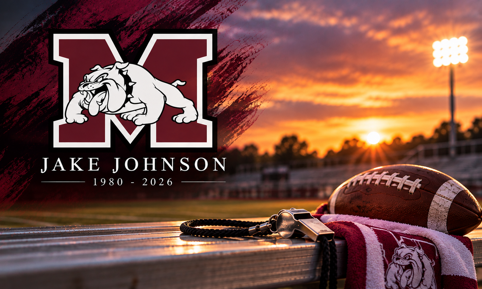 Hours after losing his father and head coach, Jake Johnson, Millsap's Braun Johnson rushed for 326 yards and six touchdowns in a 63-0 win over Eastland Friday.