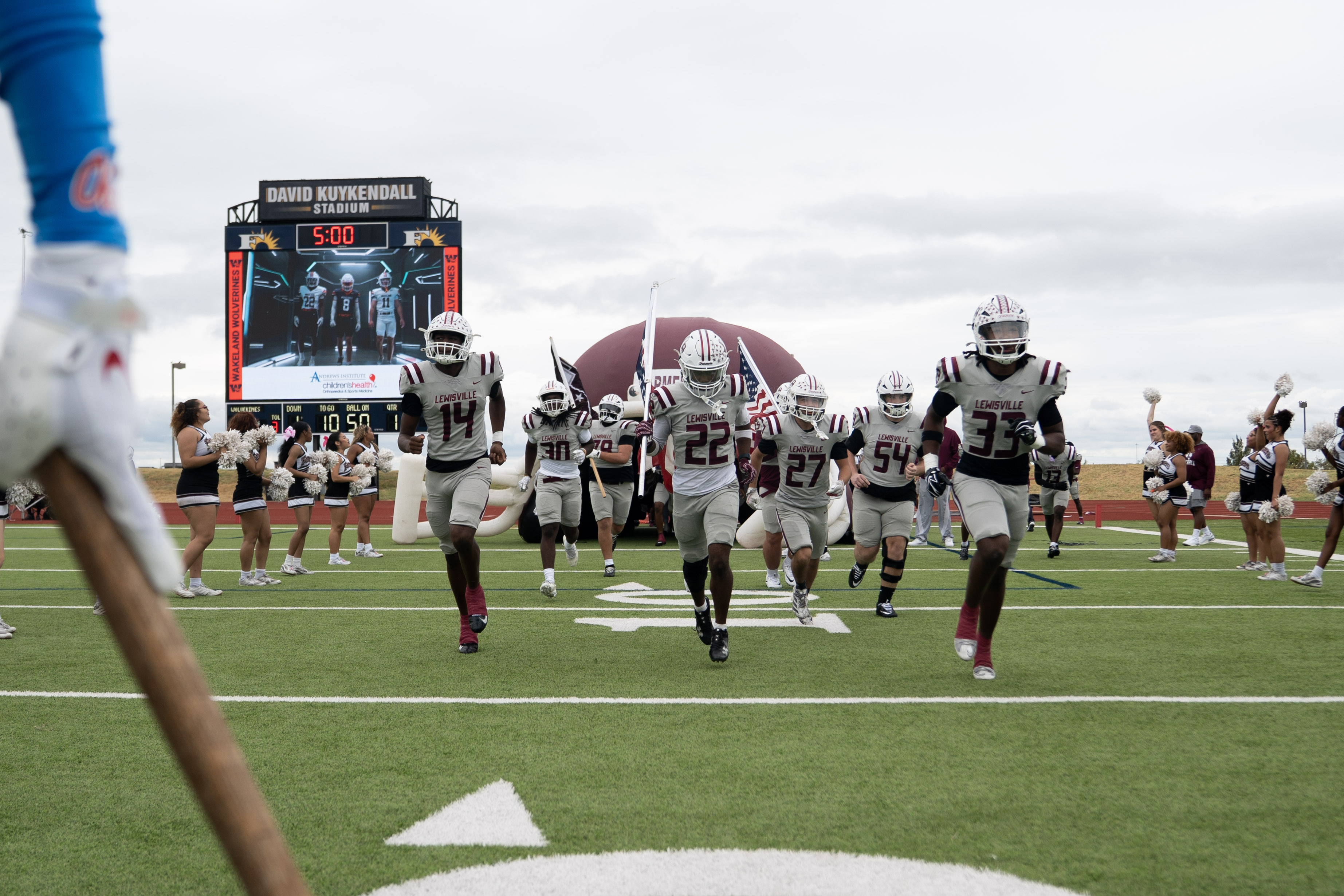 lewisville football game final score and recap